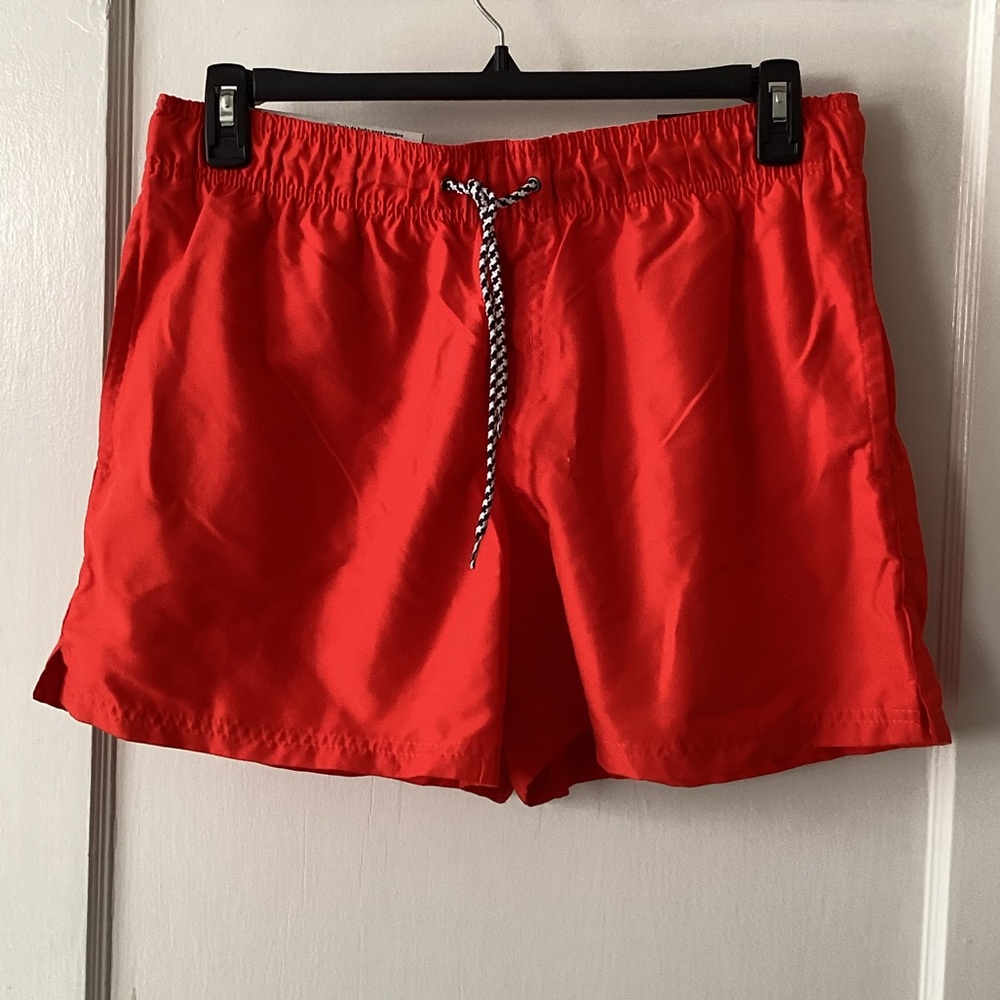 Livergy Men’s Red Swim Trunks, L, NWT